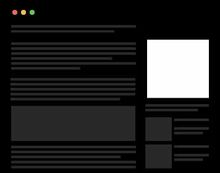 Rectangle pictogram